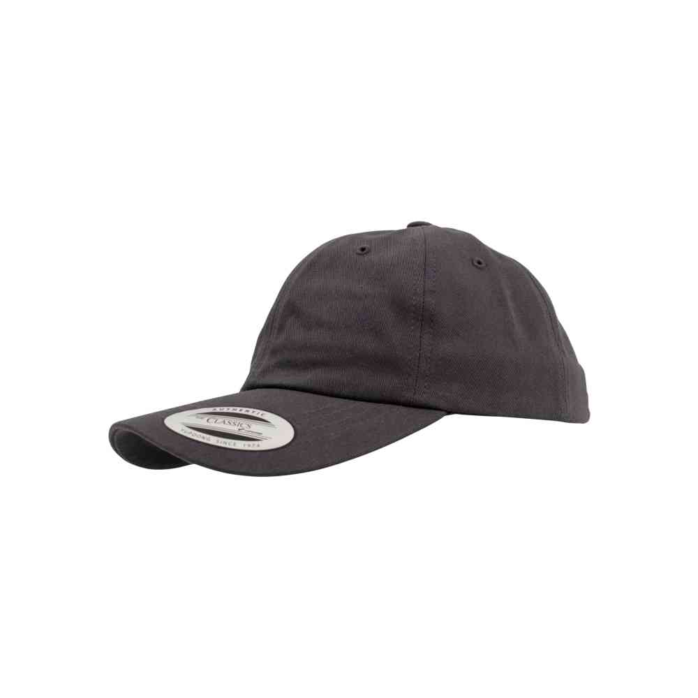 Flexfit - Low Profile Cotton Twill 3-Pack darkgrey+darkgrey+darkgrey Snapback Pet - Grijs